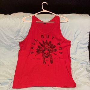 fall out boy save rock and roll your tank top